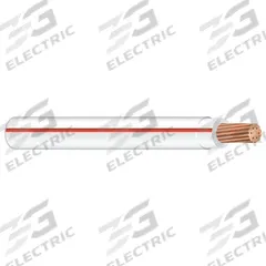 Building Wire: Copper, 12 AWG, 1 Conductors, Stranded, White/Red, 2,000 ft Lg, THHN (MPN 58019405). Key specifications — Voltage: 600 V; Brand: SOUTHWIRE.