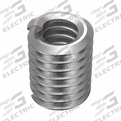 HELI-COIL Helical Insert: Tangless Tang Style, Screw-Locking, #4-40 Thread Size, Plain - Screw-Locking Tangless Helical Inserts
