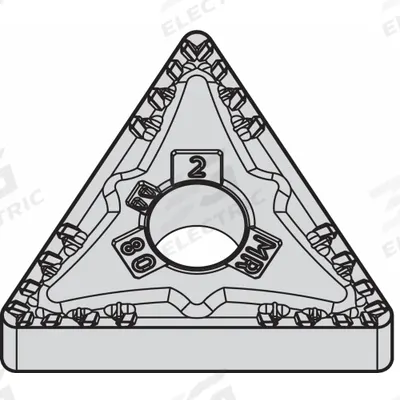 WIDIA Triangle Turning Insert: TNMG333MR - Triangle (T) Indexable Turning Inserts
