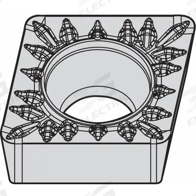 WIDIA Diamond Turning Insert: CCMT432MP - Diamond Indexable Turning Inserts