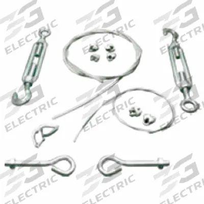 NANO SOX Suspension Cable Hardware Kit: For 8 in_12 in_16 in_20 in_24 - Suspension Cable Hardware Kits