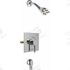 CHICAGO FAUCETS Shower Faucet: SH-TP, 2.5 gpm Fixed Showerhead Flow Rate, Brass, Single Function (MPN SH-TP6-01-000). Key specifications — Showerhead Material: Brass; Series: SH-TP.
