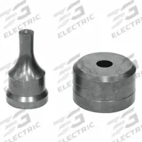 EDWARDS Round Punch & Die Set: Edwards, 55 ton_65 ton_100 ton_120 ton Compatible Ironworker Size (MPN ED9-PD7/16). Key specifications — attr67451: IW55 , IW65 , IW100, IW120; attr67489: Round; attr67463: 7/16 in; attr67447: ED9-PD7/16; attr67456: Edwards; attr67443: EDWARDS; attr67472: 7/16 inRound Punch & Die Set.
