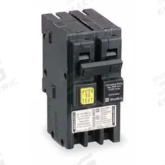 SQUARE D Miniature Circuit Breaker: 25 A, 120/240V AC, Single Phase, 10kA at 120/240V AC, 2 Poles (MPN HOM225GFI). Key specifications — Phase: Single; Amps: 25 A; AC Voltage Rating: 120/240V AC; Max. AIR Rating: 10kA at 120/240V AC; For Use With: Homeline Load Center; Brand: SQUARE D.