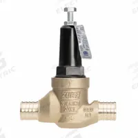 WILKINS Water Pressure Reducing Valve: Press x Press, 1 in Pipe Size, Cast Bronze, 25 psi to 75 psi (MPN 1-20XLPEX). Key specifications — Brand: WILKINS; Union Type: No Union; Low-Lead Compliance: Low-Lead Compliant.