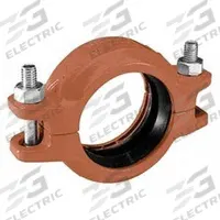GRUVLOK Clamp Coupling: Rigid Bolted, 1 1/4 in x 1 1/4 in, Ductile Iron, NBR Seal, 300 psi (MPN 0390212660). Key specifications — Brand: GRUVLOK; Maximum Operating Pressure: 300 psi; Fitting Pipe Size: 1-1/4 in x 1-1/4 in.