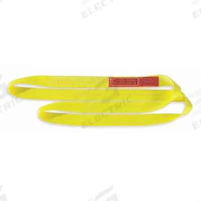 LIFT-ALL Web Sling: Type 5, Polyester, 1 Plies, 10 ft Sling Lg - Light-Use Polyester Endless Web Slings