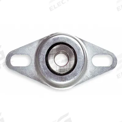 DAYTON 2 Bolt Flange Bearing: Radial Ball, 1 in Bore, Steel, Set Screws - Stamped Steel Flange-Mount Ball Bearings