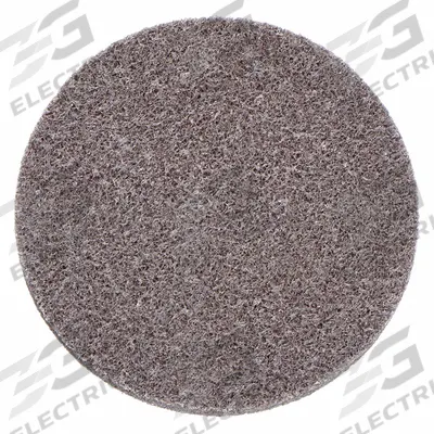 SCOTCH-BRITE Unitized Wheel: 3 in Dia x 1/4 in W, TR Quick-Change, Aluminum Oxide, Medium - Light Deburring & Finishing Wheels for Carbon Steel & Soft Metals