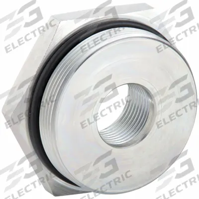 PARKER Metal Pipe Straight: 1 1/4 in x 1 1/2 in, Male Threaded x Female SAE Threaded - Threaded High-Pressure Pipe Fittings