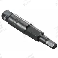 YELLOW JACKET Hex Key Adapter: 8 1/2 in Lg, Steel (MPN 60609). Key specifications — Product Type: Hex Key Adapter; Brand: YELLOW JACKET; Body Material: Steel; Manufacturer Part Number: 60609.