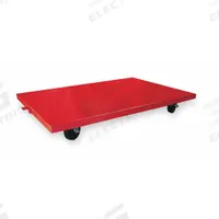 APPROVED VENDOR General Purpose Dolly: 2,000 lb, 36 in L x 24 in W x 6 in H Deck, Smooth, (4) Swivel (MPN 2TUN3). Key specifications — Brand: APPROVED VENDOR; Deck Color: Red; Caster/Wheel Configuration: (4) Swivel; With Reinforcing Cross Brace: No; With Tow Eye: Yes.