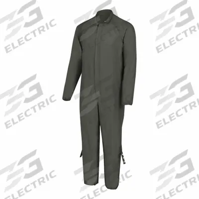 OBERON Flame-Resistant Coverall: 8 cal/sq cm ATPV, Unisex, XL, Regular, 56 in Max. Chest Size - Category 2 Men's Coveralls