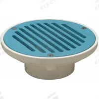 ZURN Floor Drain: 3 in Overall Dia, 3 in Nominal Pipe Size, Plastic, Cast Iron, Slotted, Round (MPN FD2200-PV3). Key specifications — Brand: ZURN.