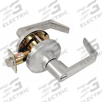 TOWNSTEEL Door Lockset: Classroom Lever Locksets, Chrome, ADA Compliant (MPN CDC-84-S-626). Key specifications — Ligature Resistance: Not Ligature-Resistant; Brand: TOWNSTEEL; Lockset Function ANSI Code: F84; Visual Indicator Message: No Message; Lockset Style: CD/CDC Cylindrical Lock; ADA Compliant: Yes; Finish: Satin Chromium-Plated : Zinc.