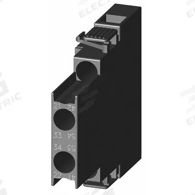 Siemens Auxiliary Contact Block: 1NO/1NC, Side Mount, Side-Mounted - Siemens Auxiliary Contacts