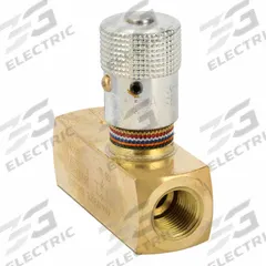 PARKER Hydraulic Flow Control Valve: 8 gpm Max Flow Rate, 3/8 in NPT, 3/8 in NPT, Brass, Control (MPN F600B). Key specifications — attr1018158: Manual; attr1018114: Rotary Knob; attr1018116: Brass; attr1018117: PARKER.