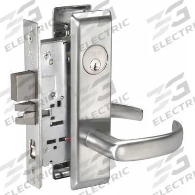 ASSA ABLOY ACCENTRA Door Lockset: Office Lever Locksets, Chrome