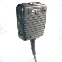 OTTO Speaker Microphone: Fits Motorola, 2.5 mm_3.5 mm Jack, Push To Talk, Waterproof, IP68 (MPN V2-S2MG11111). Key specifications — Compatible Radio Series: P2000; Color: Black; Brand: OTTO; Manufacturer Part Number: V2-S2MG11111; Push To Talk: Yes.