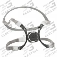 3M Cradle Suspension Head Harness Assembly: 3M Half Facepiece 6000 Series (MPN 6281). Key specifications — attr335263: 3M Half Facepiece 6000 Series; attr470899: Cradle Suspension Head Harness Assembly; attr377962: 3M.