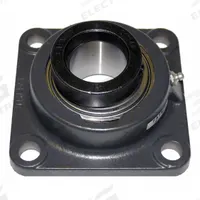 TIMKEN 4 Bolt Flange Bearing: Radial Ball, 7/8 in Bore, Cast Iron, Eccentric Collar, 3 47/64 in Lg (MPN RCJ 7/8). Key specifications — Bore Type: Cylindrical; Brand: TIMKEN; Lubricant Material: NLGI #2 Equivalent; Mounting Bolt Size: 3/8 in; System of Measurement: Inch.