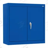 SANDUSKY Shelf Cabinet: 30 in x 12 in x 26 in, Solid, 1 Adj Shelf, Blue, 37 lb Wt, Steel, Assembled (MPN WA11301226-06). Key specifications — Duty Rating: Heavy Duty; Cabinet Material: Steel; Assembled: Assembled; Cabinet Color: Blue; Brand: SANDUSKY.