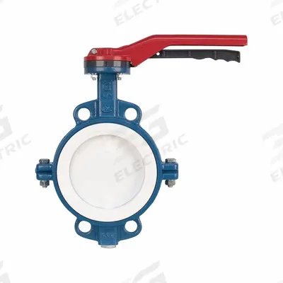GHIBSON Butterfly Valve: 12 in Pipe Size, Concentric, 150 psi Max. Pressure (CWP) - Ductile Iron General-Service Butterfly Valves