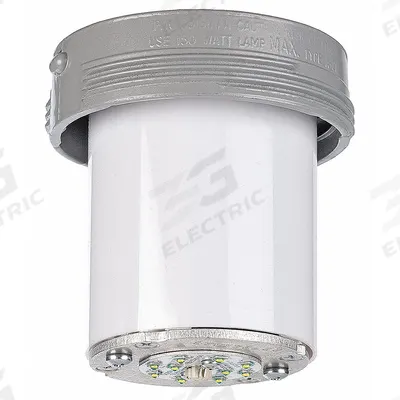 HUBBELL KILLARK Hazardous Location Fixture Combo: 1,625 lm, T5 Temp Code, 5000K, 16 W - LED Jelly Jar Hazardous Location Lights
