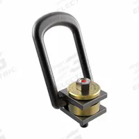 JERGENS Hoist Ring: Pivot/Swivel, w/Indicator, Black Oxide-Coated Steel, M42-4.50, Max. 19,180 lb (MPN 47591LC). Key specifications — Brand: JERGENS; Thread Size: M42-4.50; Operation: Side-Pulling.