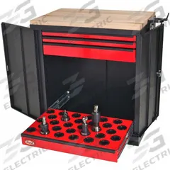 HUOT Tool Holder Workstation: For BT40/CAT40/NMTB40 Taper, 30 Compartments (MPN 77240). Key specifications — attr1032869: 77240; attr1032847: HUOT; attr1070321: 30.