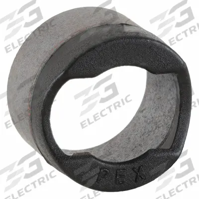 ZURN Crimp Clamp Ring: 1 1/4 in ID x 2 in Pipe x 1 1/4 in Pipe Size, Copper - Crimp-On Rings for Barbed Tube Fittings