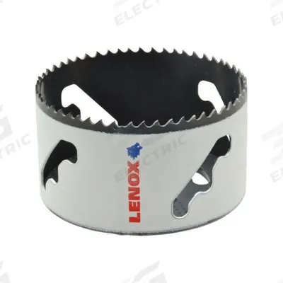 LENOX Hole Saw: 3 5/8 in Saw Dia., 3/5 Teeth per Inch, 1 1/2 in Max. Cutting Dp - Multi-Material-Cutting Hole Saws without Arbor