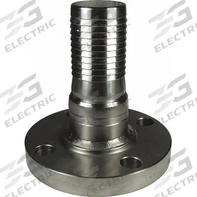 DIXON VALVE & COUPLING Barbed Hose Fitting: For 3 in Hose I.D., Hose Barb x Flange - 316 Stainless Steel Multipurpose (Air, Water, Chemical) Rigid Barbed Hose Fittings