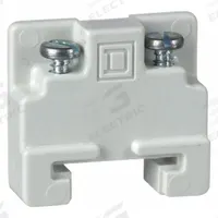 SQUARE D End Clamp: Screw Mount, White, Terminal Block (MPN 9080GH10). Key specifications — Compatible Manufacturer Model Number: GH Channel; Compatible with Product Type: Terminal Block; Brand: SQUARE D; Mounting Type: Screw Mount.