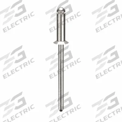 APPROVED VENDOR Blind Rivet,1.481" L,0.125" dia,PK500: Inch, 1 31/64 in Overall Lg, 25/64 in Body Lg - Flush-Mount Blind Rivets