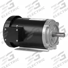 LEESON General Purpose 3 Phase: Universal Mount, Open Drip Proof, 1 1/2 hp, 208-230/460V AC, T-Stat (MPN 145TTDR16408). Key specifications — Brand: LEESON; Nameplate Voltage @ 60 Hz: 208-230/460V AC; Full Load Current @ 60 Hz: 4.2-4.0/2.0 A; Nameplate RPM @ 60 Hz: 3,525 RPM; Motor Enclosure: ODP.