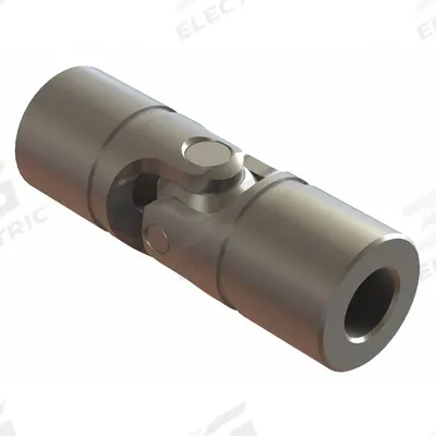 BELDEN Universal Joint: Alloy Steel, 750, Round, 10 mm Bore Dia, 45 mm Overall Lg - Heavy Duty Universal Joints for Round Shafts