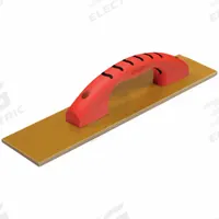 KRAFT TOOL Hand Float: Blade Material Laminated Canvas-Resin, Blade Shape Square, Broken-In (MPN CF504PF). Key specifications — attr1004978: KRAFT TOOL; attr1008656: Square; attr1008653: Broken-In; attr1012053: Handle; attr1025062: Resin; attr1022116: Yes.