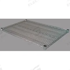 APPROVED VENDOR Wire Shelf: 48 in x 24 in, 1 Shelves, Split Sleeve, 225 lb Load Capacity, Dry, Steel (MPN 1ECH3). Key specifications — Recommended Environment: Dry; Material: Steel; Brand: APPROVED VENDOR; Color: Silver; Finish: Zinc Plated.