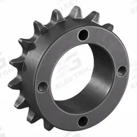 TSUBAKI Sprocket: For 40 Chain, 17 Teeth, 2.721 in Pitch Dia, 2.975 in Outside Dia, Steel (MPN 40H17). Key specifications — Brand: TSUBAKI; Required Bushing Series: H1.