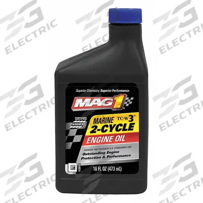 MAG 1 2-Cycle Engine Oil: Conventional, Biodegradable, 16 fl oz Size, Bottle - 2-Cycle, 4-Cycle & Powersports Engine Oil
