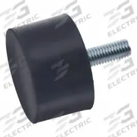 JW WINCO Vibration-Isolating Mount: Cylindrical, Natural Rubber, Male x Non-Threaded Style (MPN 352-30-30-M8-S-40). Key specifications — Isolator Body Material: Natural Rubber.