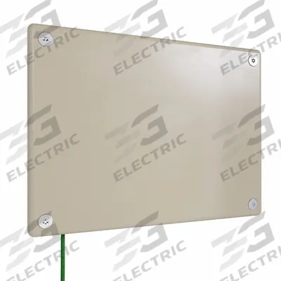 LEGRAND Wall Plate: Blank, 3 Gang, Ivory - Tamper-Resistant Wall Plates