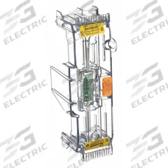 BUSSMANN Fuse Block Cover: For J Fuse Class or Type, 600 V AC, Indicating, Compatible Fuse Series JM (MPN CVRI-J-60100-M). Key specifications — Compatible Fuse Series: JM; Manufacturer Part Number: CVRI-J-60100-M; Brand: BUSSMANN.