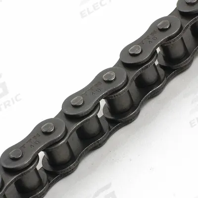 TRITAN Roller Chain: Steel, Single Strand, 06B, 3/8 in Pitch, 10 ft Overall Lg - British Standard Roller Chains