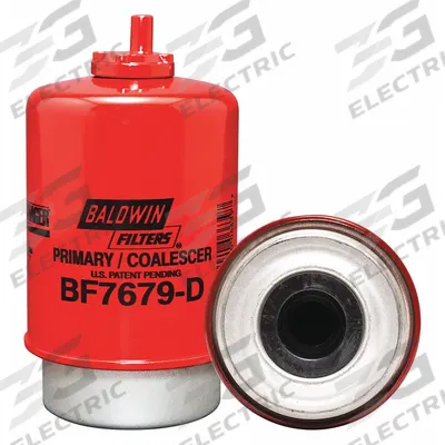 BALDWIN FILTERS Fuel Filter: Cartridge, 6 in Overall Lg, 3 5/16 in Outside Dia - Can-Type Fuel/Water Separators