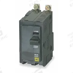 SQUARE D Miniature Circuit Breaker: 30 A, 120/240V AC, Single Phase, 10kA at 120/240V AC, 2 Poles (MPN QOB230EPD). Key specifications — Phase: Single; Amps: 30 A; AC Voltage Rating: 120/240V AC; Max. AIR Rating: 10kA at 120/240V AC; For Use With: QO Load Centers and NQ Panelboards; Brand: SQUARE D.