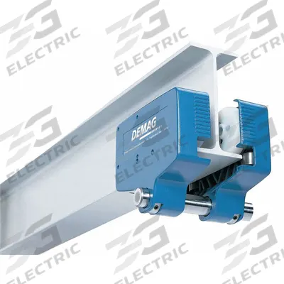 DEMAG Trolley: Push, 12,400 lb Max Hoist Load Capacity - Push Trolleys for Hoists
