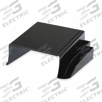 OFFICEMATE Phone Stand: Black, Hardware, 5 1/4 in Max Ht, 5 1/4 in Min Ht - Phone Stands