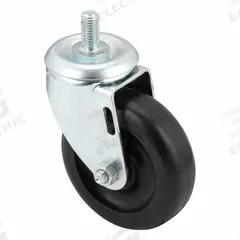 COLSON Stem Caster: Inch, Swivel, 4 in Wheel Dia., 1 1/4 in Wheel Wd, 5 in Mounting Ht, Light Duty (MPN 2.04254.55). Key specifications — Brand: COLSON; Thread Size: 1"-13; Roll Up: Swivel.